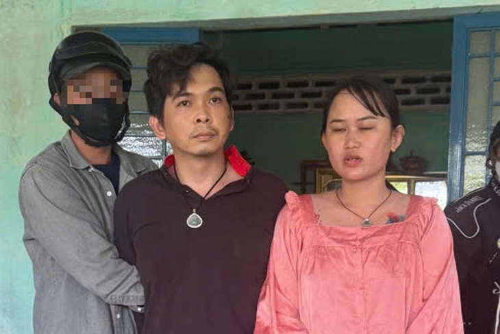 Bắt vợ chồng chém chết người gây xôn xao ở Tây Ninh rồi trốn về An Giang - Ảnh 2.