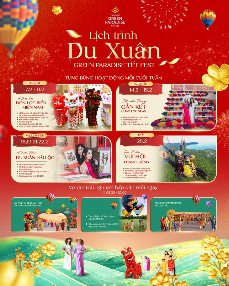 Lễ hội chào xuân xuyên Tết tại Cần Giờ khai mạc ngày 7-2 - Ảnh 4.