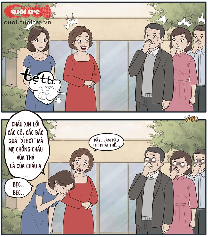 Mẹ chồng: Đấy, làm con dâu thì phải thế! - Ảnh 1.