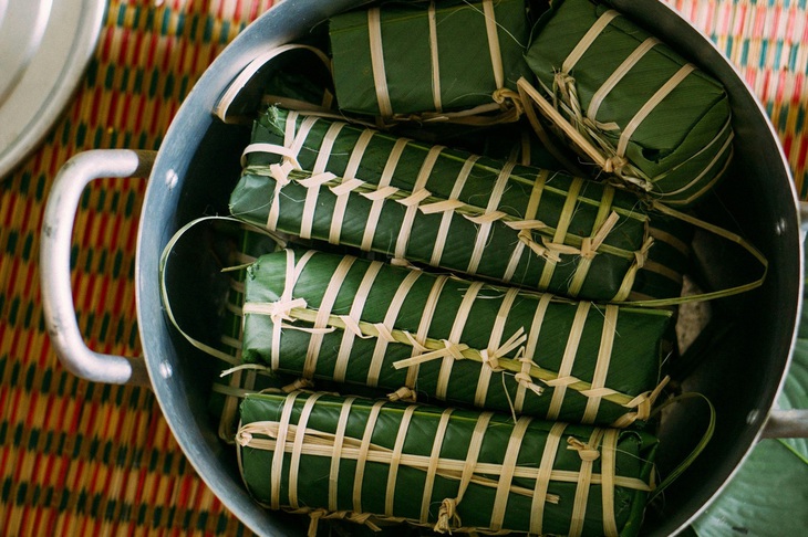 bánh tét - Ảnh 4.