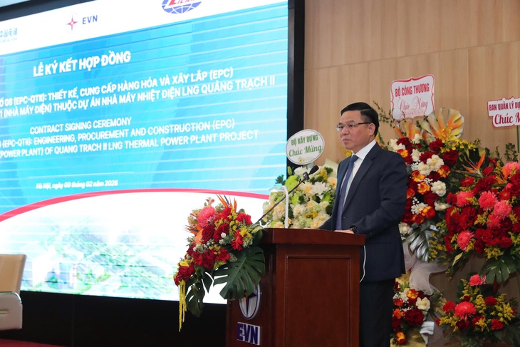 Ký gói thầu 25.202 tỉ cho dự án LNG Quảng Trạch II, quyền Bộ trưởng yêu cầu không để đội vốn - Ảnh 2.