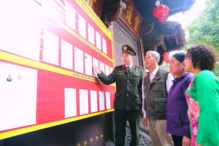 Công an Hà Nội triển khai đồng bộ các phương án, sẵn sàng bảo vệ an ninh trật tự bầu cử - Ảnh 3.