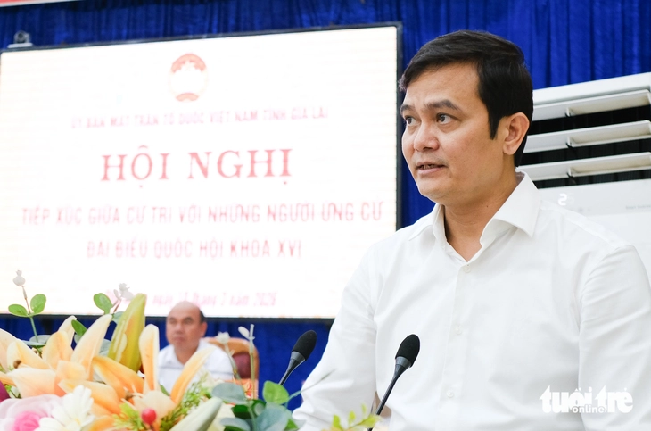 Ứng cử viên ĐBQH Bùi Quang Huy: Quan tâm thanh thiếu niên, phát triển vùng dân tộc thiểu số - Ảnh 2.