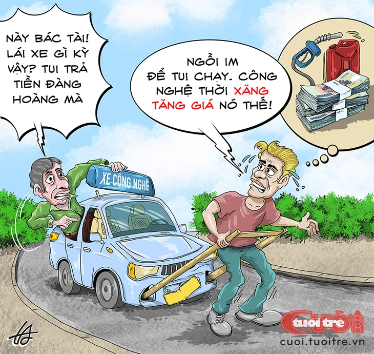 Tài xế taxi 'lấy công làm lãi' trong thời buổi thế giới đầy biến động - Ảnh 1.