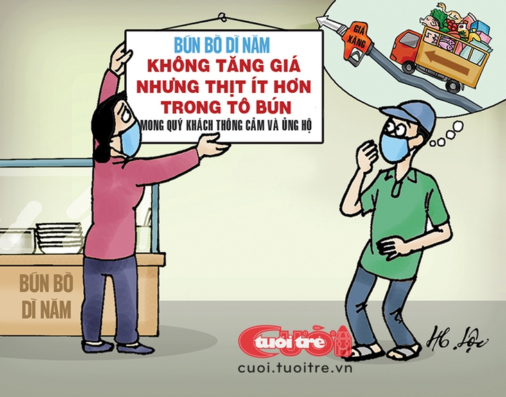 Bún bò dì Năm quyết không tăng giá dù xăng dầu biến động mạnh - Ảnh 1.