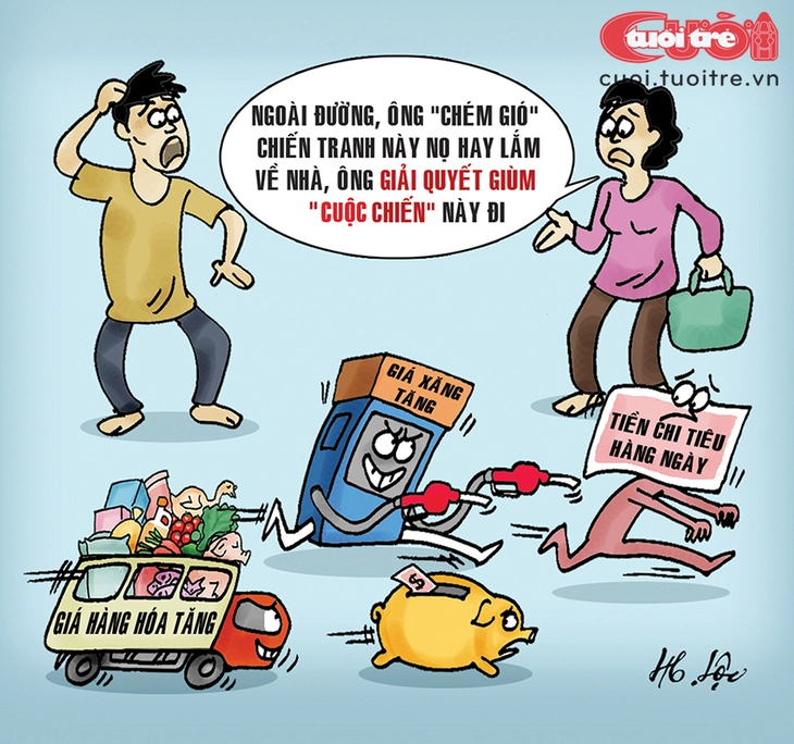 Tình hình chiến sự: Các ông chồng chỉ chém gió là giỏi! - Ảnh 1.