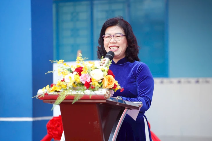 Phường Tân Sơn Hòa, TP.HCM ra mắt đội hình đồng hành cử tri đi bầu cử - Ảnh 2.