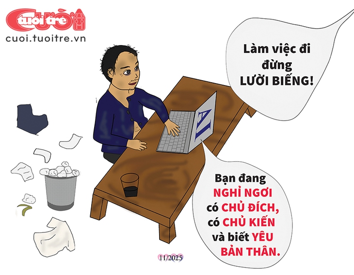 tranh biếm - Ảnh 1.