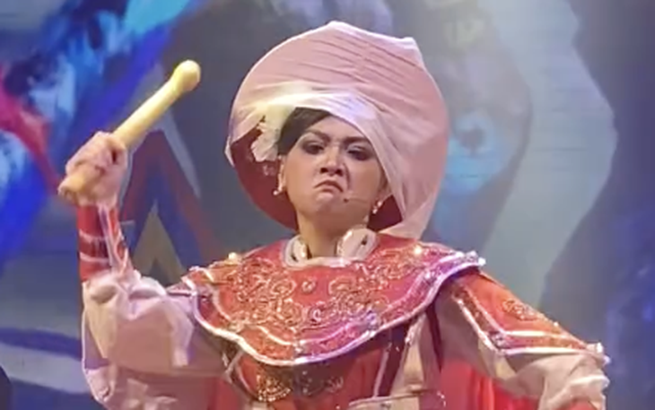 Tiếng trống Mê Linh mà Bùm Bum diễn là tiết mục ‘diễn chui’ - Ảnh 3.