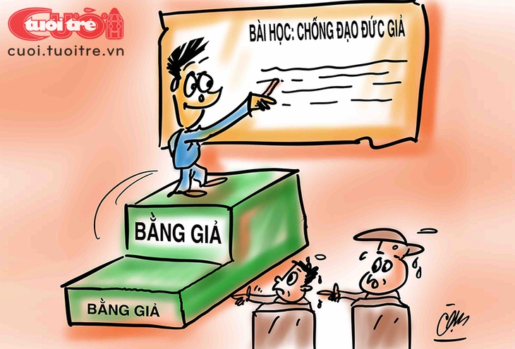 tranh biếm - Ảnh 4.