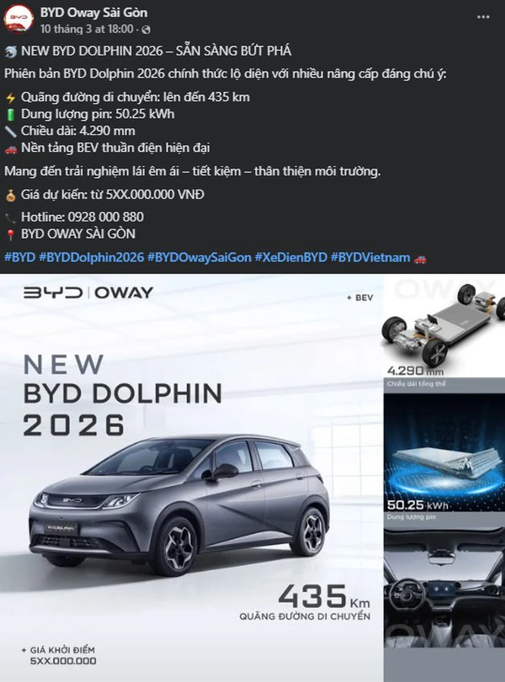 BYD Dolphin - Ảnh 2.