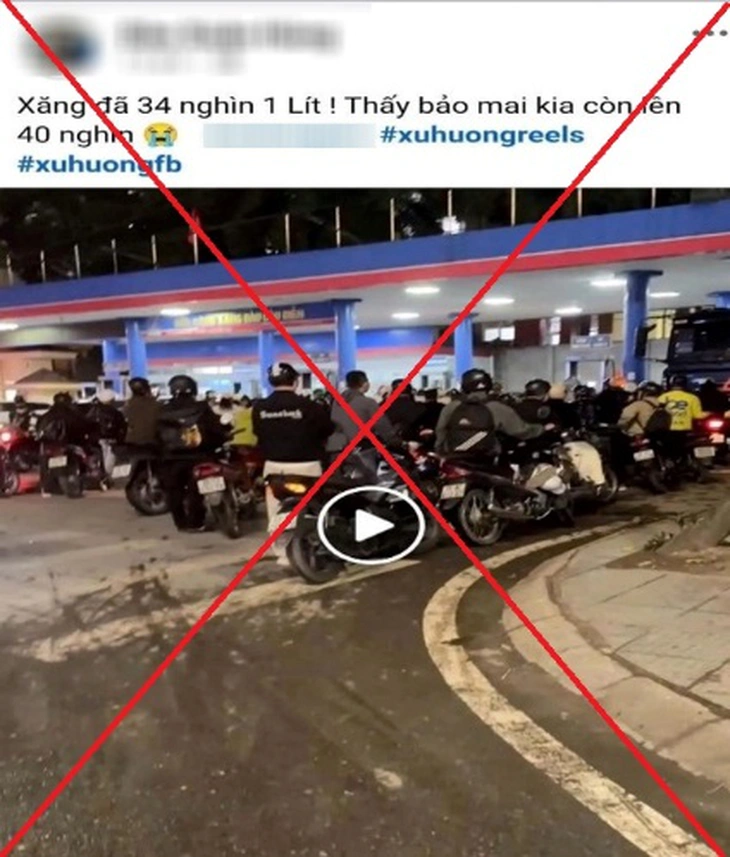 Nhân viên bán xe điện bị phạt 7,5 triệu đồng vì loan tin 'xăng còn lên 40.000 đồng' - Ảnh 2.