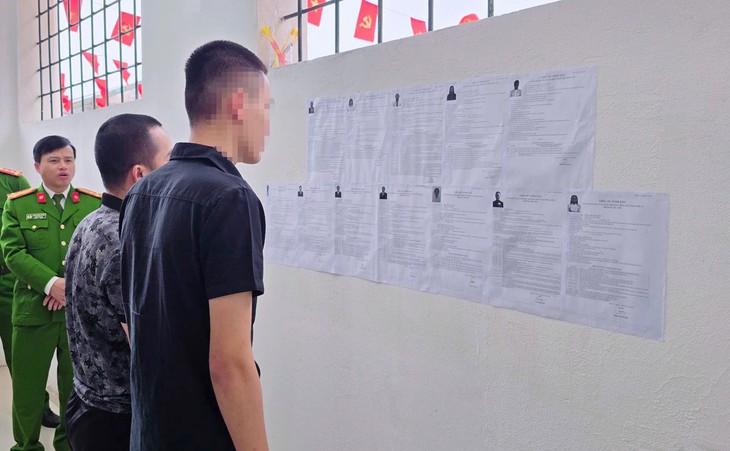 Cử tri 12 xã miền núi Nghệ An nô nức đi bầu cử sớm - Ảnh 2.