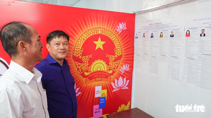 Người dân An Giang tự nguyện cho mượn nhà làm điểm bầu cử - Ảnh 1.