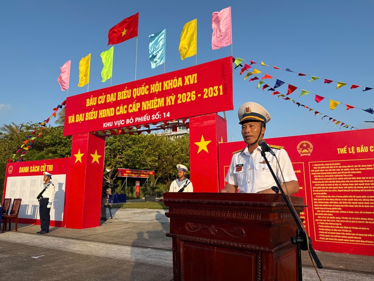 Đảo Trường Sa đã sẵn sàng cho ngày bầu cử - Ảnh 3. Đảo Trường Sa đã sẵn sàng cho ngày bầu cử - Ảnh 3.
