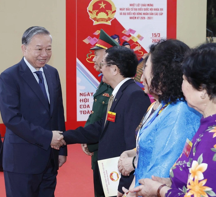 Hơn 92% cử tri cả nước đã đi bầu cử - Ảnh 1.