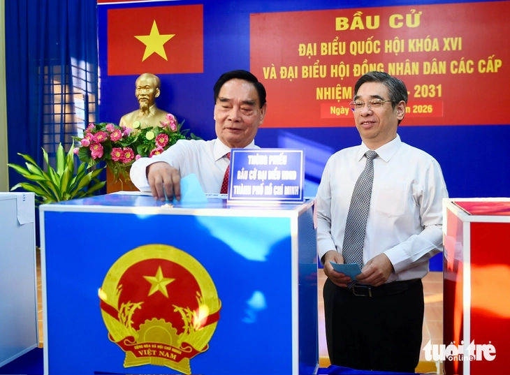 Hơn 9,6 triệu cử tri TP.HCM đi bầu cử từ phố phường đến đảo xa - Ảnh 6. bầu cử - Ảnh 8.