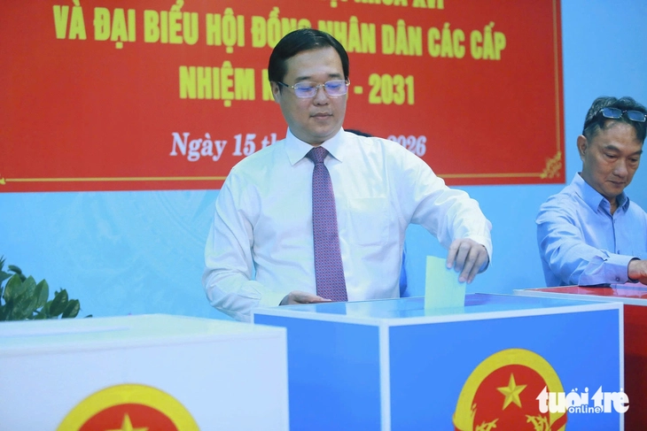 Hơn 9,6 triệu cử tri TP.HCM đi bầu cử từ phố phường đến đảo xa - Ảnh 8. bầu cử - Ảnh 5.