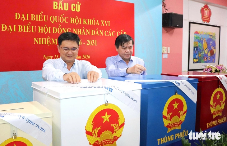 Hơn 9,6 triệu cử tri TP.HCM đi bầu cử từ phố phường đến đảo xa - Ảnh 9. bầu cử - Ảnh 11.