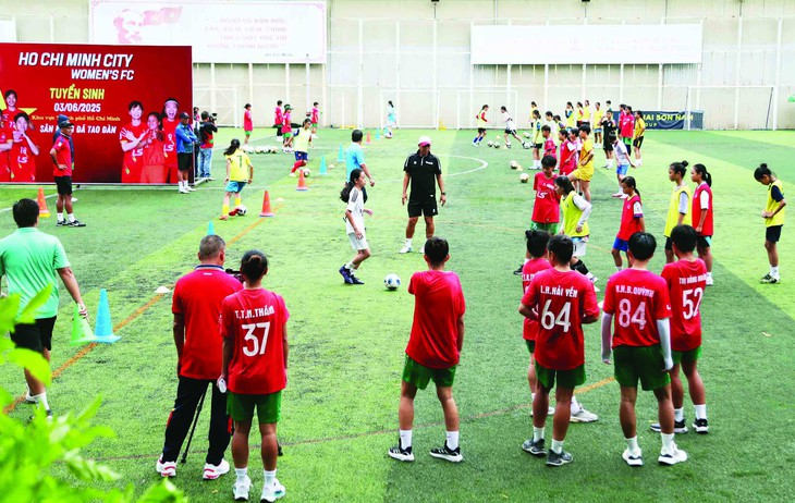 bóng đá nữ - Ảnh 1.