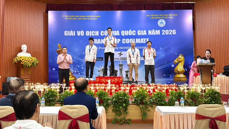 Giải vô địch cờ vua quốc gia - Ảnh 1.