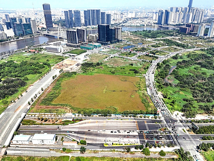 Pembinaan metro untuk menghubungkan Lapangan Terbang Long Thanh sedang berjalan dengan pesat - Foto 1.