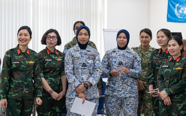 Việt Nam ngày càng đạt chuẩn quốc tế các khoá huấn luyện chuyên sâu về gìn giữ hoà bình - Ảnh 3.