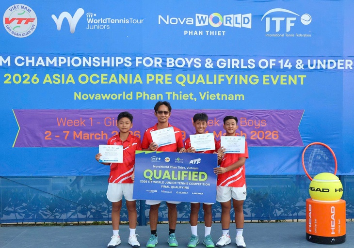 quần vợt việt nam - Ảnh 1.