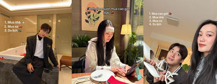 Vào đây mà xem, mấy idol TikTok ra trend 'mua nhà, mua xe' nè! - Ảnh 2.