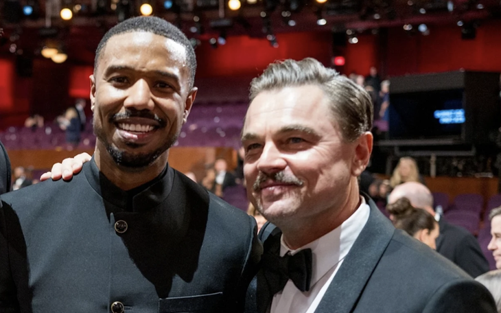 Michael B. Jordan náo loạn quán hamburger sau khi đánh bại Leonardo DiCaprio tại Oscar - Ảnh 4.