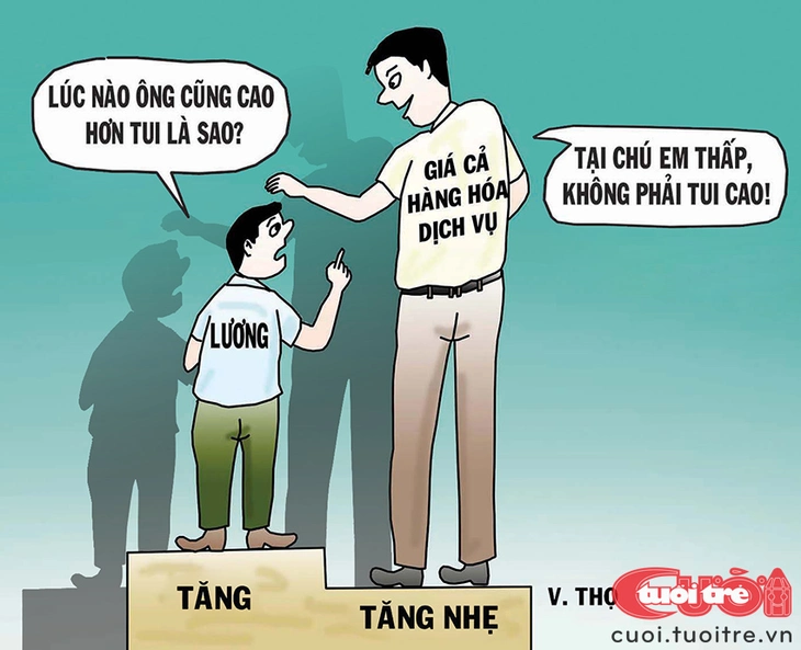 Không phải giá hàng hóa cao đâu lương ạ! - Ảnh 1.
