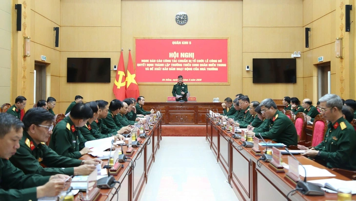 Trường Thiếu sinh quân Miền Trung - Ảnh 2.