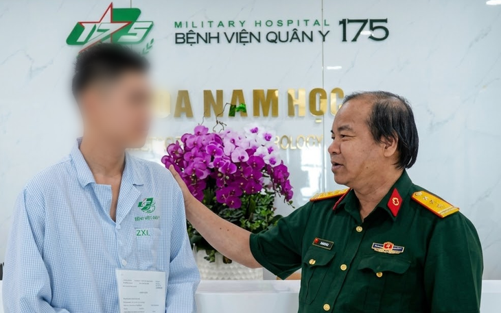 Bị tai nạn hi hữu, kim loại bắn vào tinh hoàn khi dùng máy mài - Ảnh 2.