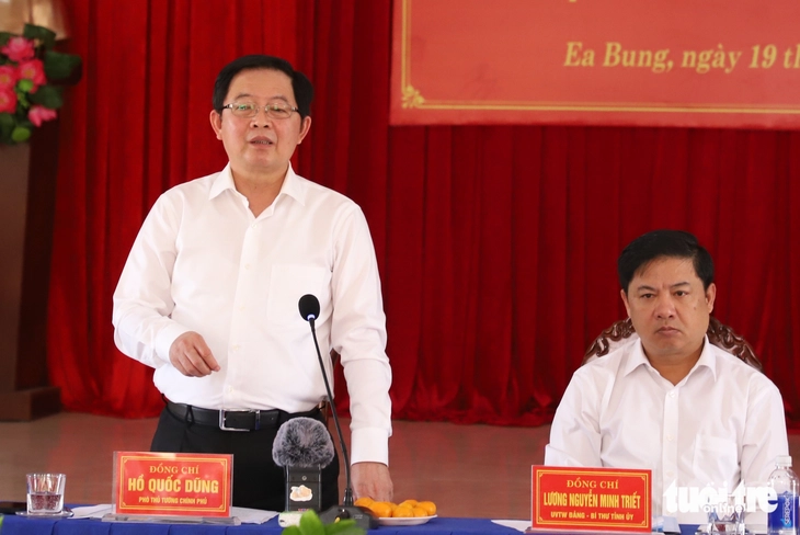 Phó thủ tướng Hồ Quốc Dũng đề nghị tập trung đầu tư phát triển xã 'phên giậu' biên giới Đắk Lắk - Ảnh 3.