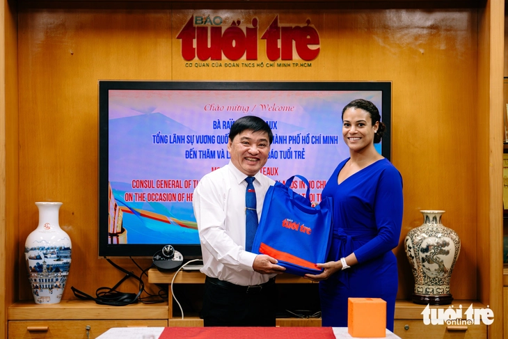 Tổng lãnh sự Hà Lan thăm báo Tuổi Trẻ, mong kết nối nhiều hơn với giới trẻ Việt Nam - Ảnh 4.