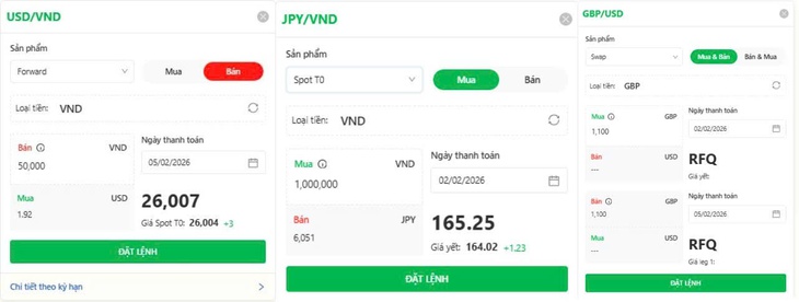 Với VPBank Forex, doanh nghiệp chốt tỉ giá theo thời gian thực - Ảnh 2.