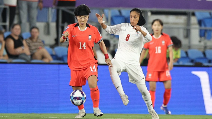 Thắng áp đảo Iran, tuyển nữ Hàn Quốc khởi đầu thuận lợi tại Asian Cup 2026 - Ảnh 1.