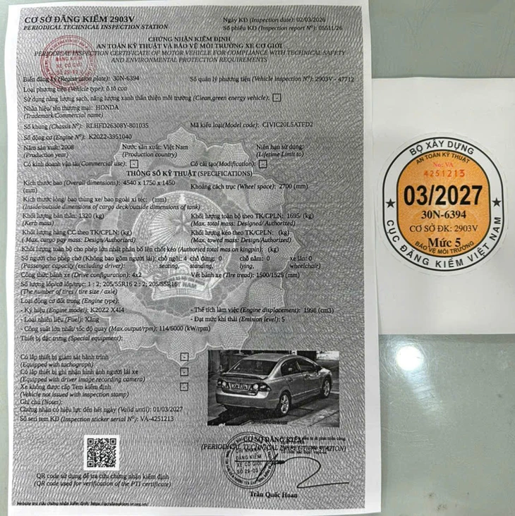 Ngày đầu kiểm định khí thải theo quy định mới: Xe dùng xăng dễ đạt kiểm định - Ảnh 3.