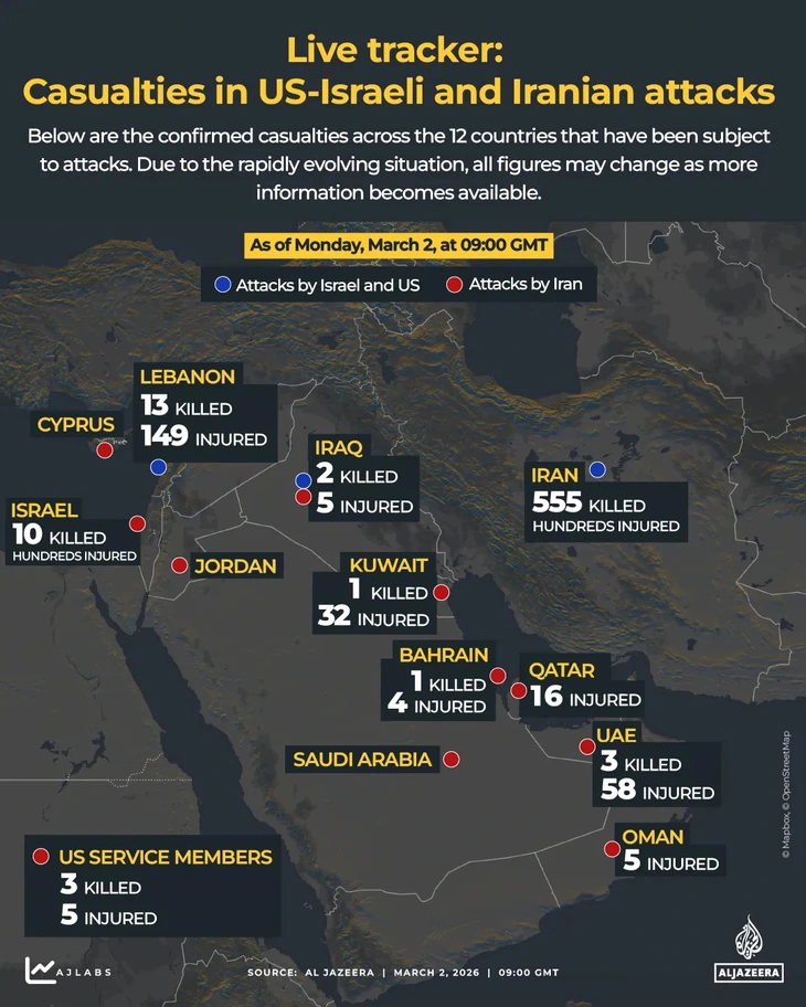 Mỹ xác nhận 3 tiêm kích F-15E rơi ở Kuwait, nghi bị bắn nhầm - Ảnh 2.