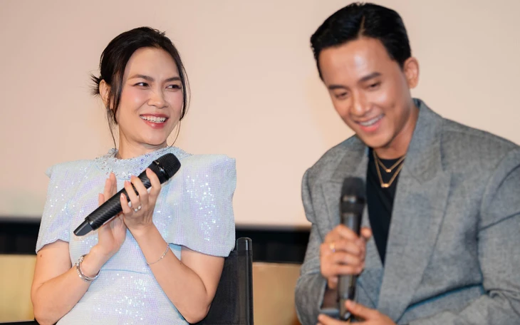 Mỹ Tâm lỡ miệng xưng 'em’ với Mai Tài Phến, rồi lúng túng giải thích - Ảnh 4.