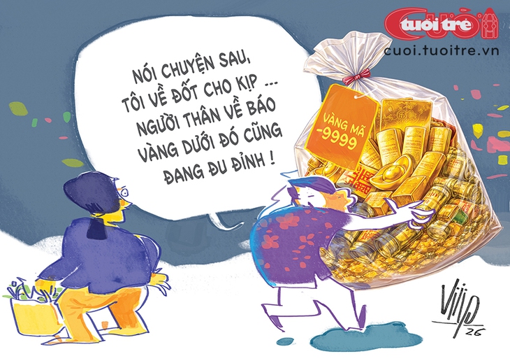 Vàng mã đu trend tình hình thế giới - Ảnh 1.