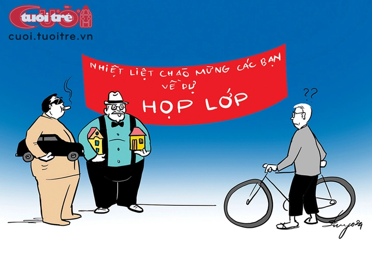 họp lớp - Ảnh 1.