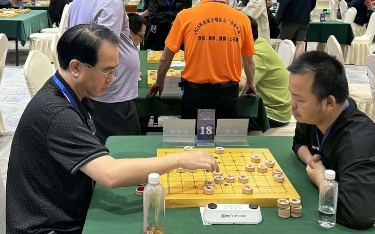 Thêm một kỳ thủ Đông Nam Á áp đảo dàn cao thủ cờ tướng Trung Quốc - Ảnh 3.