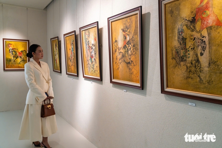 Bộ sưu tập tranh ngựa hiếm của Lê Bá Đảng lần đầu triển lãm tại TP.HCM - Ảnh 1. Lê Bá Đảng - Ảnh 1.