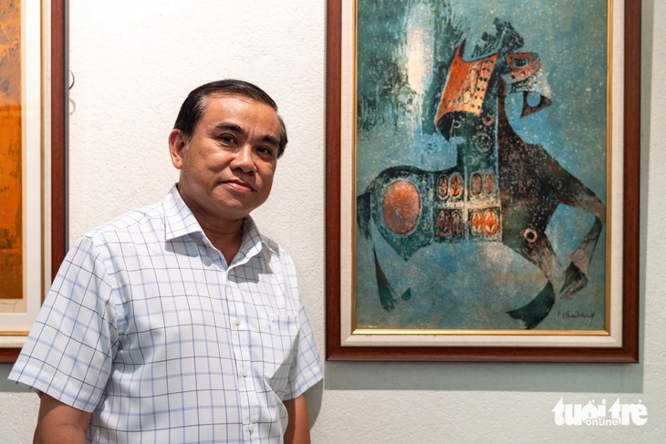 Bộ sưu tập tranh ngựa hiếm của Lê Bá Đảng lần đầu triển lãm tại TP.HCM - Ảnh 4. Lê Bá Đảng - Ảnh 5.