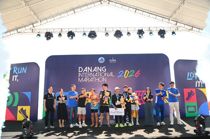 Vận động viên Philippines và Việt Nam vô địch Marathon quốc tế Đà Nẵng 2026 - Ảnh 3.