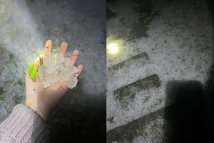 mưa đá - Ảnh 3.