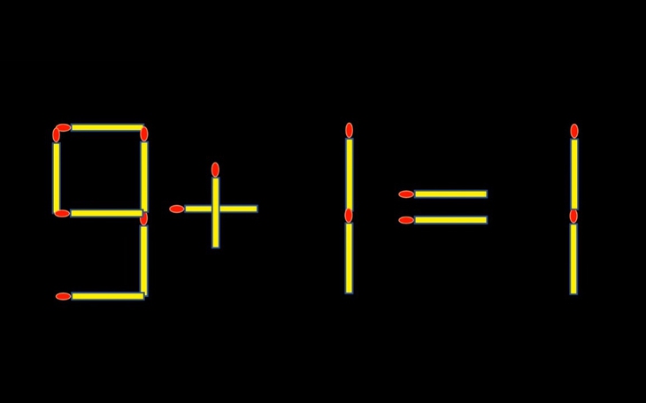 Thử tài IQ: Di chuyển một que diêm để 7+6=1 thành phép tính đúng - Ảnh 7.