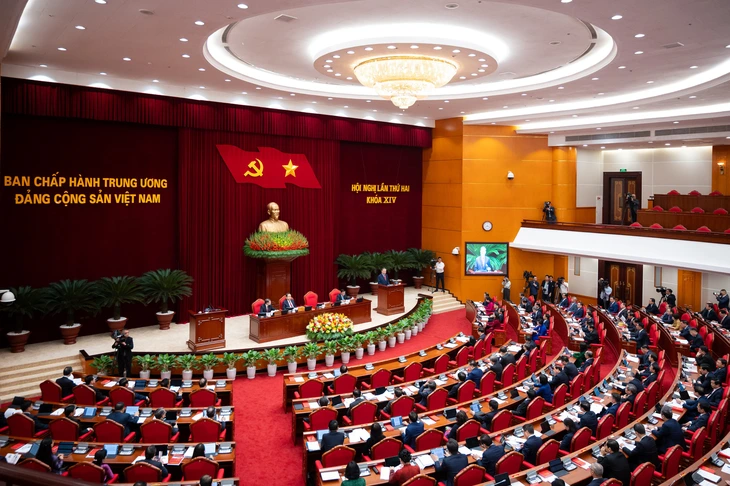 Khai mạc Hội nghị Trung ương 2: Xem xét nhân sự lãnh đạo các cơ quan Nhà nước nhiệm kỳ mới - Ảnh 4. Khai mạc Hội nghị Trung ương 2: Xem xét nhân sự lãnh đạo các cơ quan Nhà nước nhiệm kỳ mới - Ảnh 4.