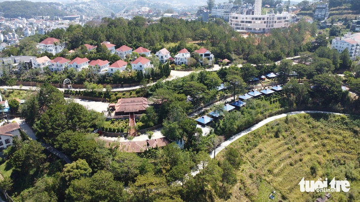 Vì sao thanh tra đề nghị công an phối hợp kiểm tra làng biệt thự Vườn Hồng Đà Lạt? - Ảnh 3.